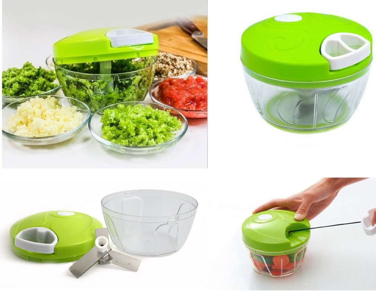 Manual 3 Blades-500ML Vegetable Cutter