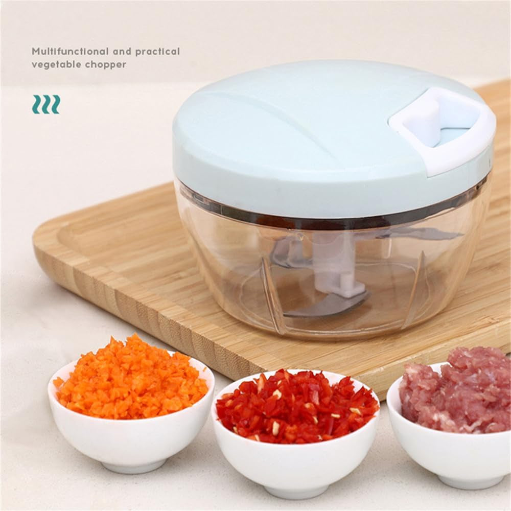 Manual 3 Blades-500ML Vegetable Cutter