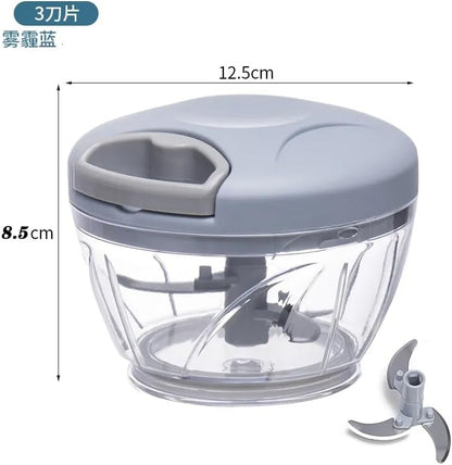 Manual 3 Blades-500ML Vegetable Cutter