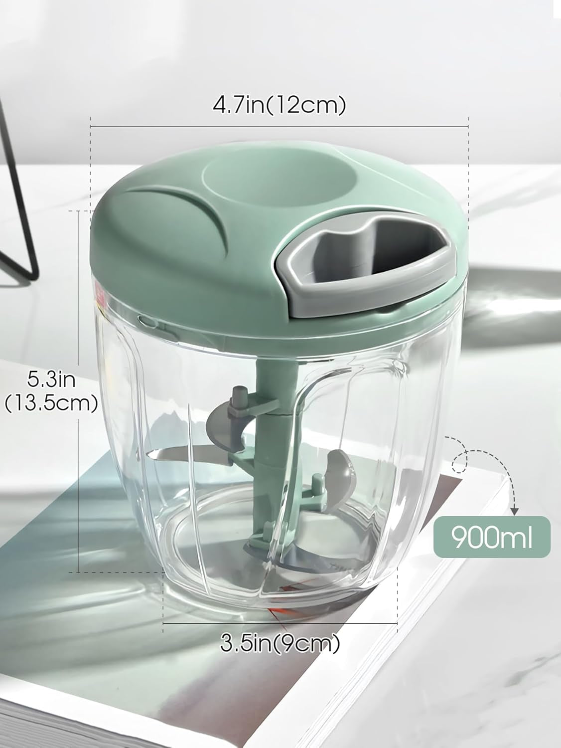 Manual 5 Blades-900ML Vegetable Cutter